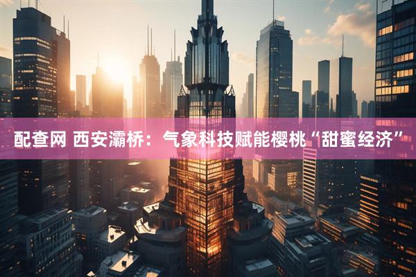 配查网 西安灞桥：气象科技赋能樱桃“甜蜜经济”