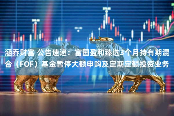 涵乔财富 公告速递：富国盈和臻选3个月持有期混合（FOF）基金暂停大额申购及定期定额投资业务