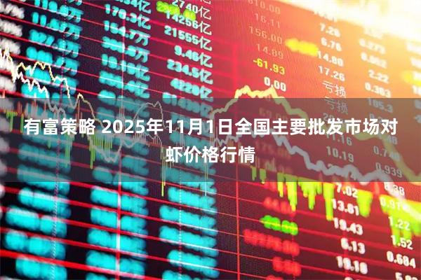 有富策略 2025年11月1日全国主要批发市场对虾价格行情