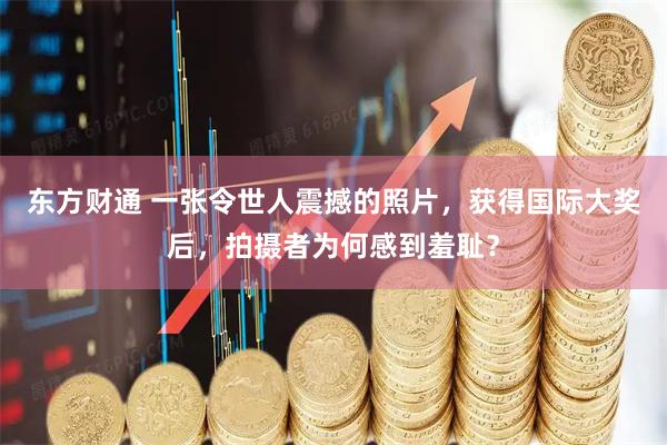 东方财通 一张令世人震撼的照片，获得国际大奖后，拍摄者为何感到羞耻？